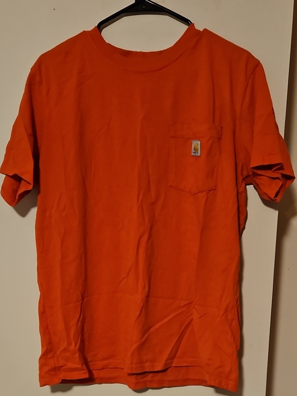 Carhartt Short Sleeve Pocket Tee in Orange
